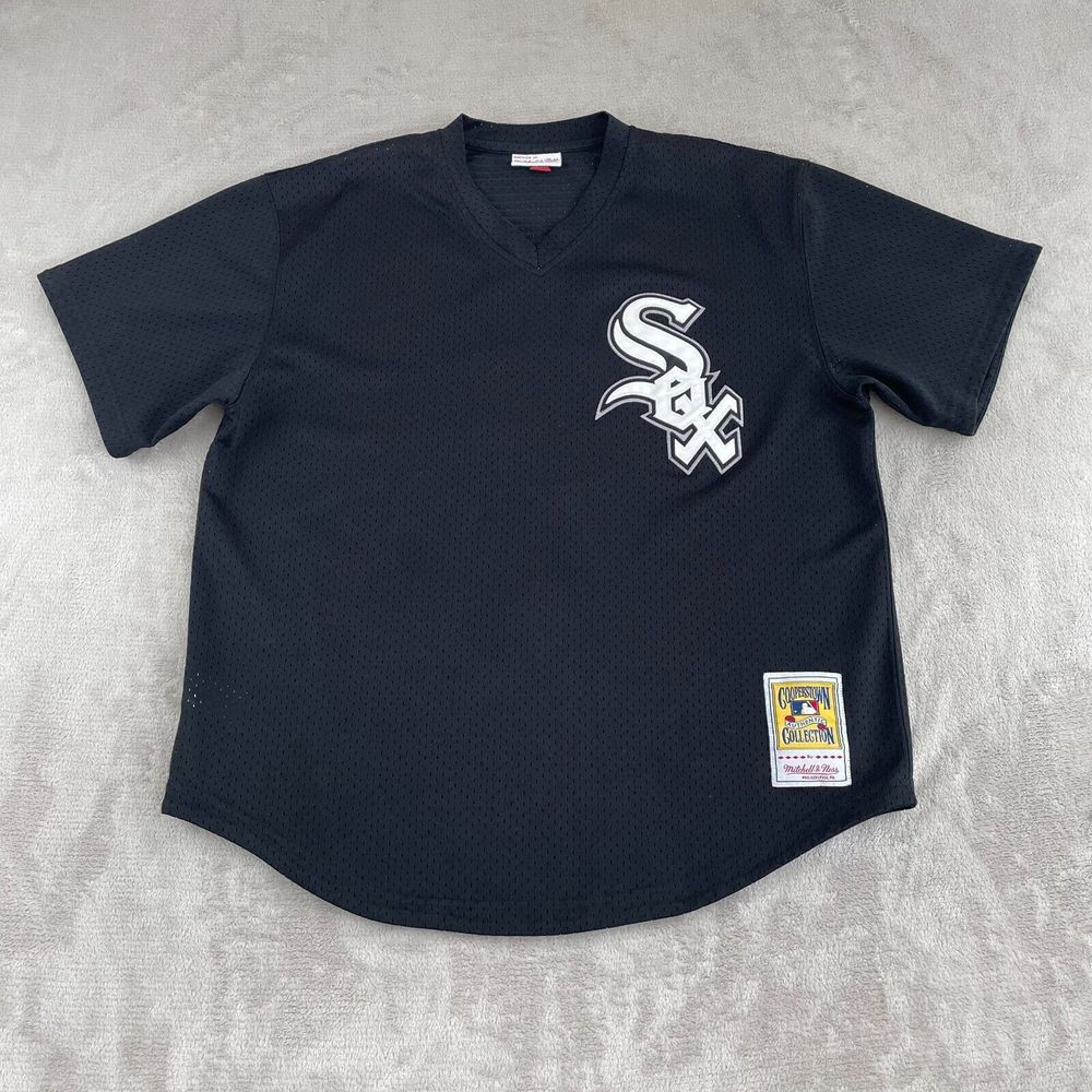 Mitchell & Ness Chicago White Sox Bo Jackson Jersey Men 48 XL 1993 #8 MLB
